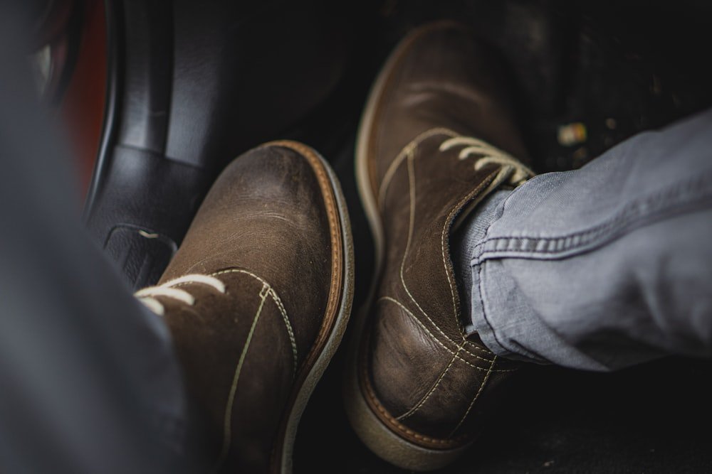 Burgundy Leather Wingtips