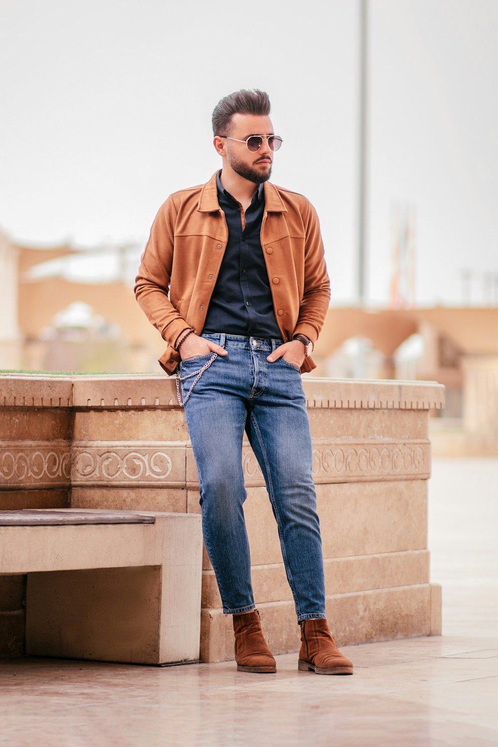 Refined Patent Leather Chelsea Boots